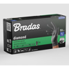 Prekės nuotrauka Pirštinės nitrilo juodos Diamond 9 dydžio 50 vnt Bradas