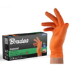 Prekės nuotrauka Pirštinės nitrilo oranžinės Diamond 9 dydžio 50 vnt Bradas