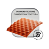 Prekės nuotrauka Pirštinės nitrilo oranžinės Diamond 9 dydžio 50 vnt Bradas