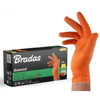 Prekės nuotrauka Pirštinės nitrilo oranžinės Diamond 11 dydžio 50 vnt Bradas