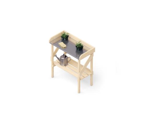Prekės „Sodinimo stalas 780x380x835mm Upyard“ paveikslėlis