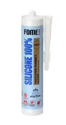 Prekės „Silikoninis sanitarinis hermetikas FOME FLEX 100%, 310 ml, skaidrus“ paveikslėlis