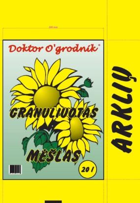 Prekės „Trąšos granuliuotas arklių mėšlas 20 l“ paveikslėlis