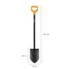 Prekės „Kastuvas smailus Solid Metal Fiskars“ paveikslėlis