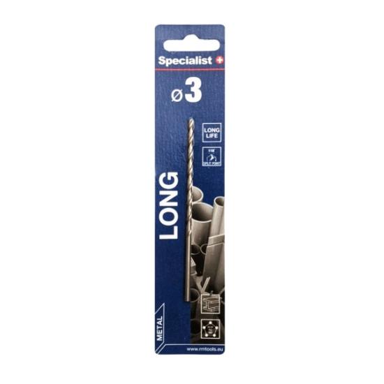 Prekės „Grąžtas metalui 3x70mm DIN-340 Specialist+“ paveikslėlis
