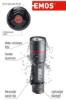 Prekės „Žibintuvėlis, atsparus drėgmei IP65, ULTIBRIGHT 70, CREE LED, 340lm, 3xAAA, EMOS“ paveikslėlis