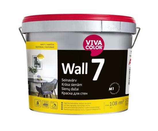 Prekės „Dažai matiniai VIVACOLOR WALL 7 A 9 l“ paveikslėlis