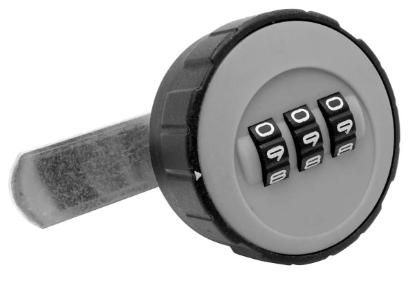 Prekės „Spynelė baldinė kodinė 15/25 mm Ø 19 mm A151“ paveikslėlis