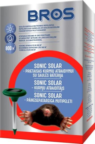 Prekės „Prietaisas kurmių atbaidymui SonicSolar BROS“ paveikslėlis
