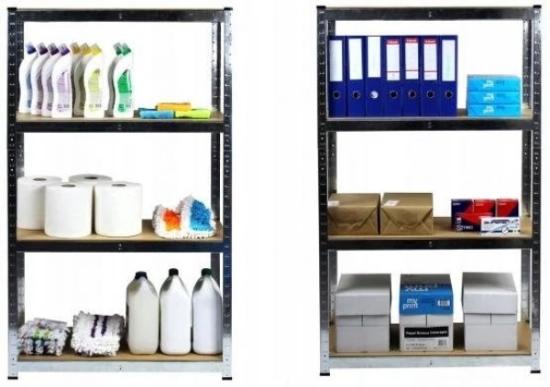 Prekės „Stelažas 4 lentynų 150x70x30cm 150kg GWI7792“ paveikslėlis