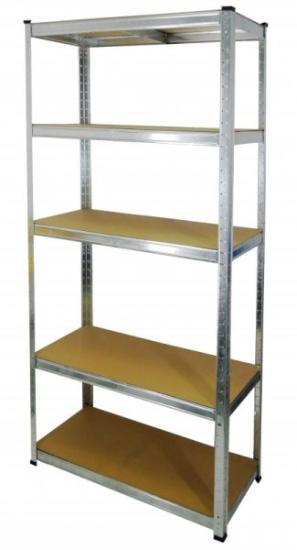 Prekės „Stelažas 5 lentynų 180x90x40cm 175kg GWI0878“ paveikslėlis