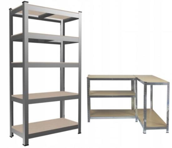 Prekės „Stelažas 5 lentynų 150x70x30cm 150kg GWI7378“ paveikslėlis