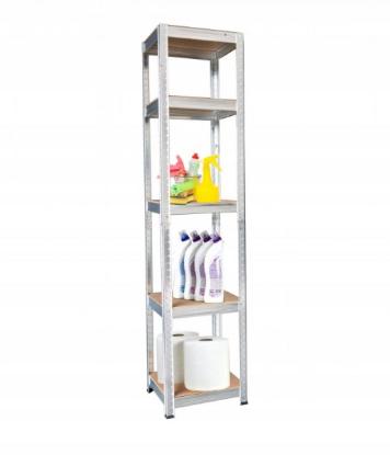 Prekės „Stelažas 5 lentynų 180x40x40cm 175kg GWI9412“ paveikslėlis