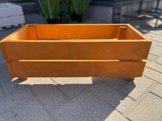 Prekės „Medinis vazonas 64x30x23 cm, rudos spalvos“ paveikslėlis