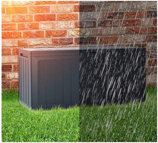 Prekės „Sodo dėžė antracitas MBWL280 Woodebox“ paveikslėlis