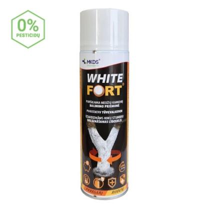 Prekės „Purškiama priemonė kamienams balinti WHITE FORT 500 ml“ paveikslėlis