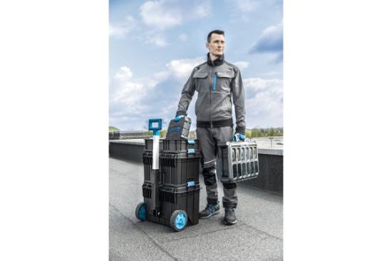 Prekės „Kelnės pilkos 2XL Tauber 4-Way Hogert“ paveikslėlis