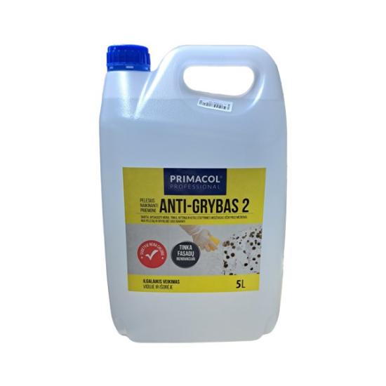 Prekės „Valiklis Primacol Anti-grybas 5L“ paveikslėlis