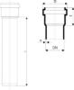 Prekės „Vamzdis lauko su mova KGEM d=110x3000x3,2mm SN4 Magnaplast“ paveikslėlis