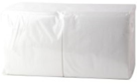 Prekės „Servetėlės 1 sl, 24 cm, baltos, (400 vnt.)“ paveikslėlis