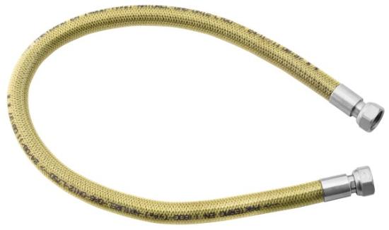 Prekės „Žarna dujoms FERRO WG2000 plieninė dengta PVC 1/2" MM 200 cm“ paveikslėlis