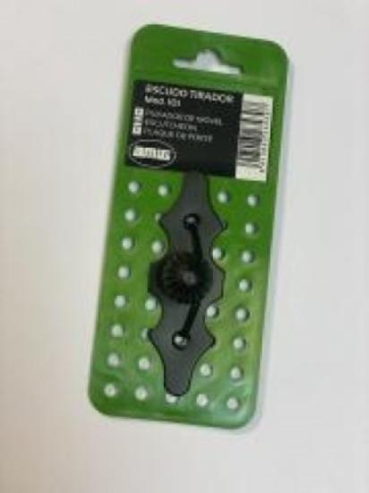 Prekės „Rankenėlė baldinė 92x30x1,5 mm juoda Green Mod.101“ paveikslėlis