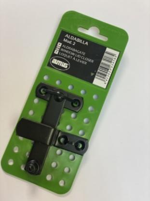 Prekės „Užraktas langui 80x46 mm juodas Green“ paveikslėlis