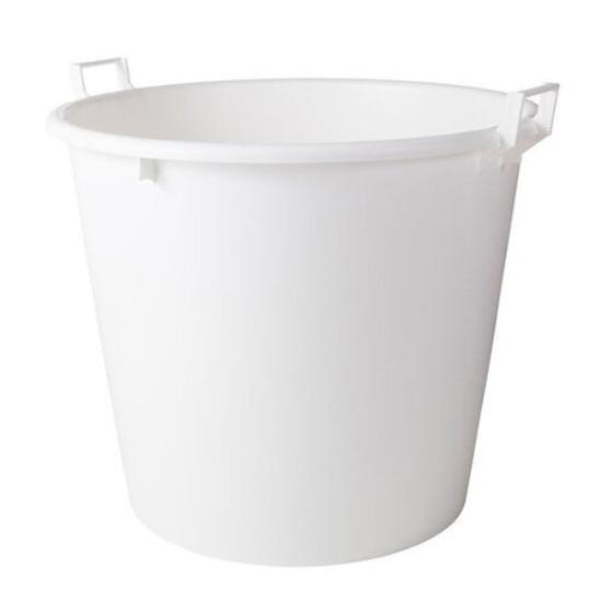 Prekės „Plastikinė statinė su rankenomis 40 l, balta“ paveikslėlis