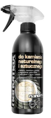 Prekės „Profesionalus natūralaus ir dirbtinio akmens valiklis Nanomax su purkštuku 500 ml“ paveikslėlis