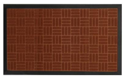 Prekės „Kilimėlis RUBBER mat 45x75cm rudas“ paveikslėlis