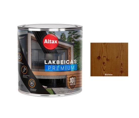 Prekės „Lakbeicas medienos apdailai Altax Premium, Riešutas, 0,25L“ paveikslėlis