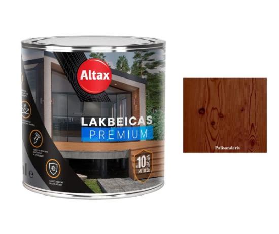 Prekės „Lakbeicas medienos apdailai Altax Premium, Palisanderis, 0,75L“ paveikslėlis