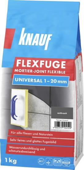 Prekės „Glaistas Knauf Flex joint anthracite 1kg“ paveikslėlis