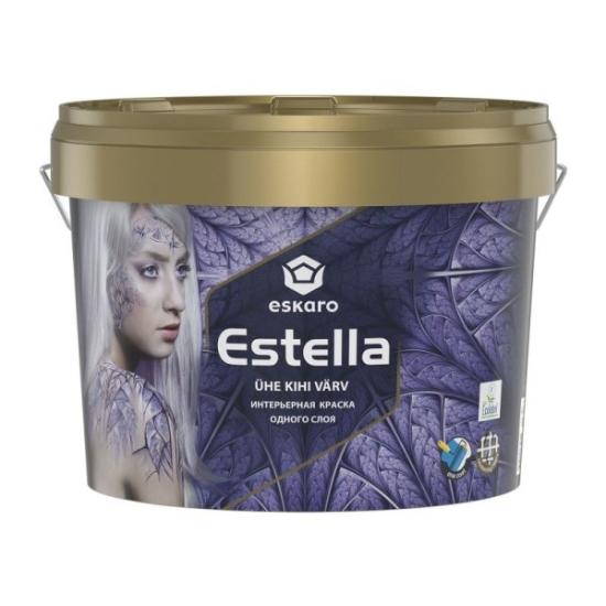 Prekės „Estella A 9 l vieno sluoksnio vidaus dažai“ paveikslėlis