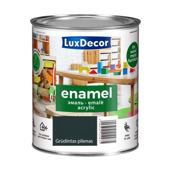Prekės „Akrilinė emalė LuxDecor blizgi, grūdintas plienas 0,75l“ paveikslėlis