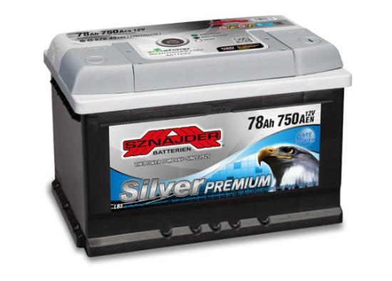 Prekės „Akumuliatorius 12V 78Ah 750A Sznajder Silver Premium 57845“ paveikslėlis