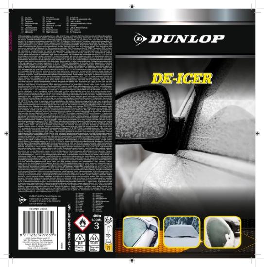 Prekės „Ledo tirpiklis 600ml Dunlop“ paveikslėlis