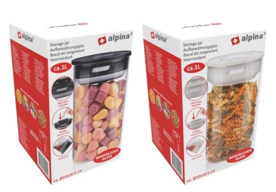 Prekės „Indas biriems produktams 1l/320g Alpina“ paveikslėlis