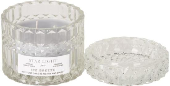 Prekės „Žvakė aromatinė stiklinėje 9cm Star light“ paveikslėlis