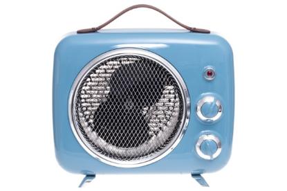 Prekės „Bellus Fan šildytuvas Retro mėlyna 2000W“ paveikslėlis