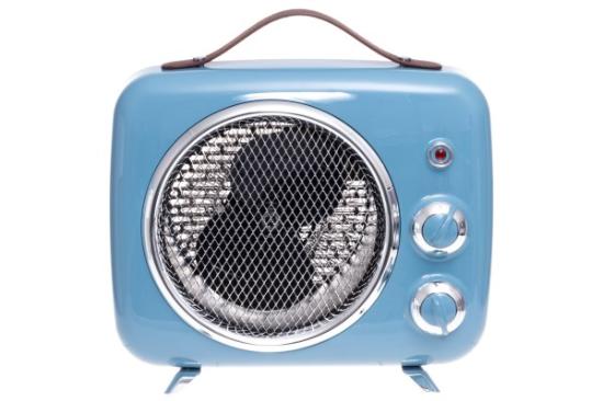 Prekės „Bellus Fan šildytuvas Retro mėlyna 2000W“ paveikslėlis
