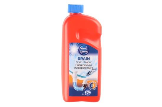 Prekės „Nord Clean Drain valymo skystis EN-FI-SV-ET-LV-LT 1 L“ paveikslėlis