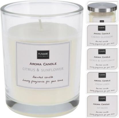 Prekės „Žvakė aromatinė stiklinėje 8x10cm CC5880240“ paveikslėlis
