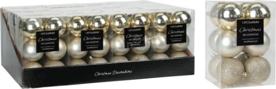 Prekės „Žaisliukai eglutės 12x60mm geltoni“ paveikslėlis