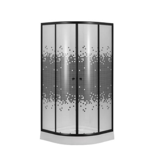Prekės „Dušo kabina GOTLAND MOSAIC, 900x900x1950 mm“ paveikslėlis