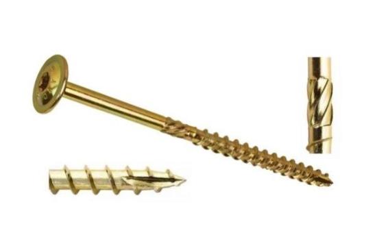 Prekės „Medsraigčiai plačia galva 8x80/50 mm T40 T-Fix“ paveikslėlis