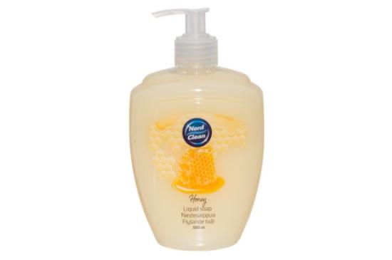 Prekės „Muilas skystas medaus 500ml Nord Clean“ paveikslėlis
