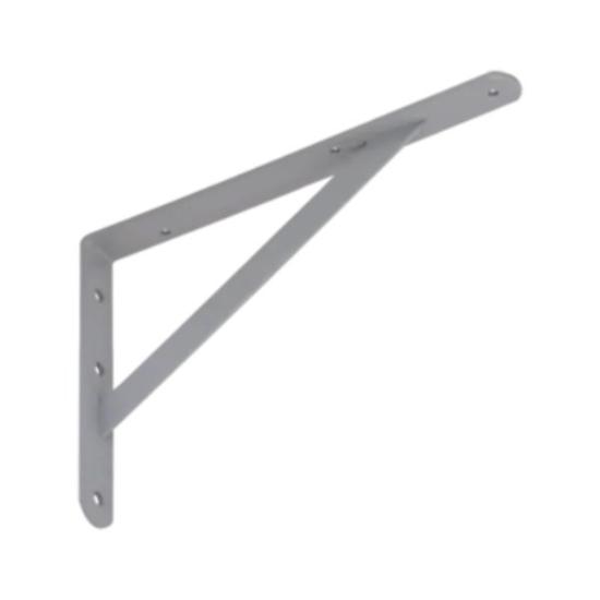 Prekės „Laikiklis lentynos 300x200x4 mm pilkas WSWP300S Velano“ paveikslėlis