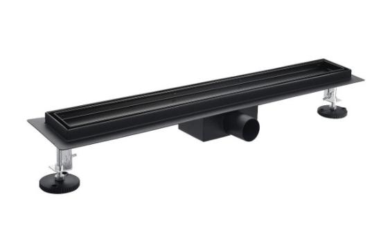 Prekės „Juodas dušo latakas su įklijuojama plytele 800 mm“ paveikslėlis