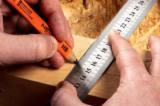 Prekės „Liniuotė 300x29 mm nerūdijančio plieno Neo“ paveikslėlis